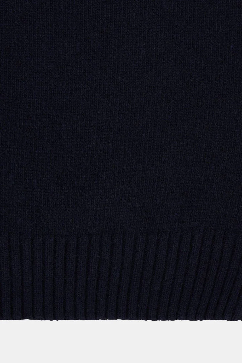 Edwin Mars Polo Cardigan (Navy) - Image 5