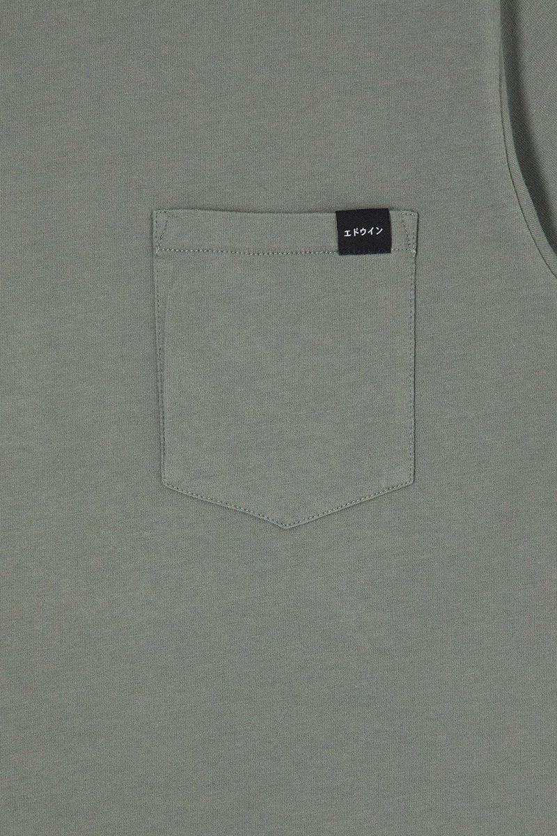 Edwin Pocket T-Shirt (Castor Gray) - Image 4