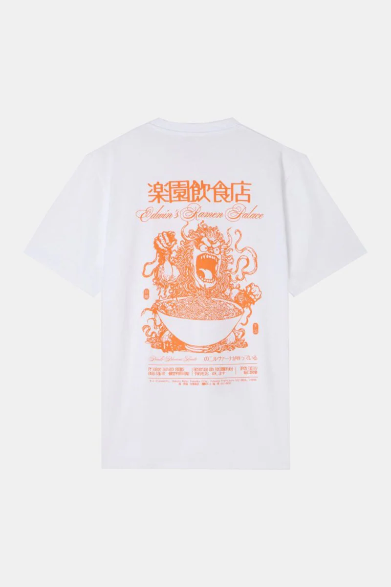 Edwin Ramen Palace T-Shirt (White) - Image 4