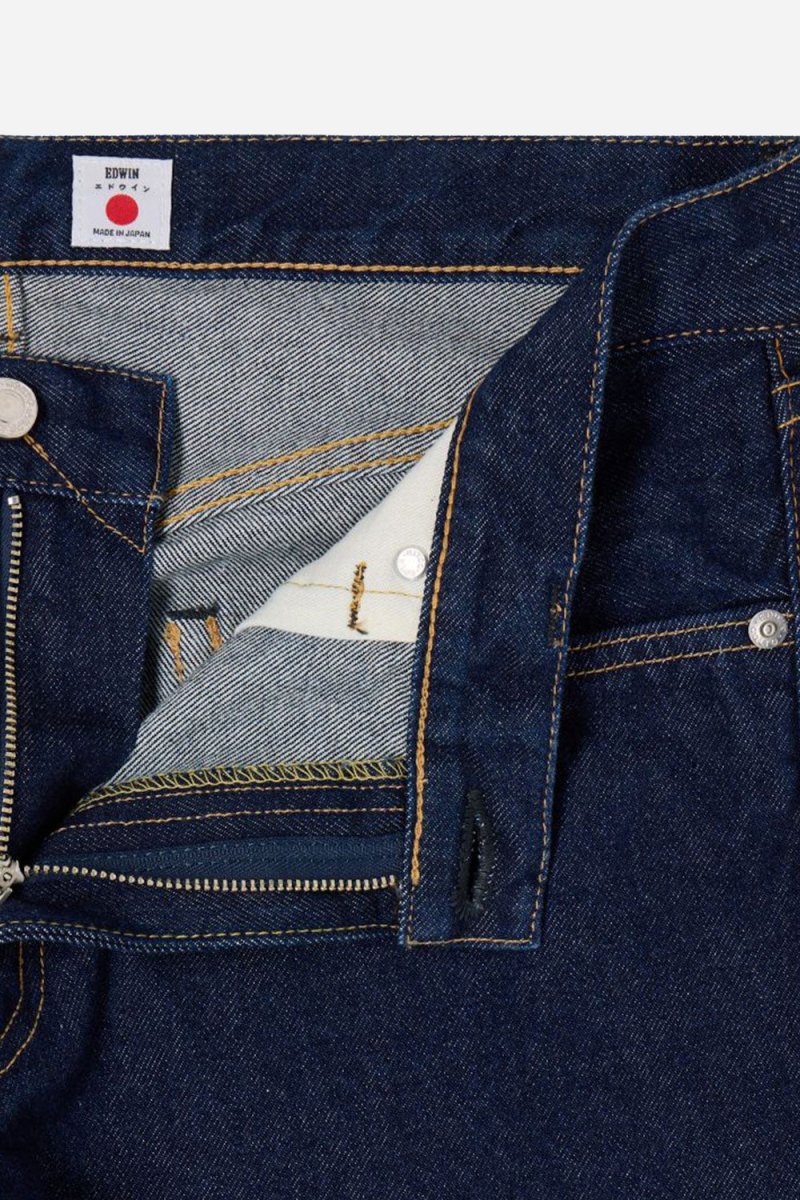 Edwin Regular Tapered Denim Jeans (Blue Rinsed) - Image 6