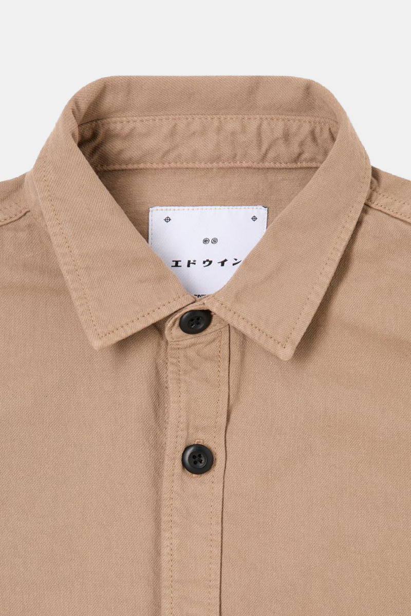 Edwin Sebastian Long Sleeve Shirt (Portabella) - Image 3