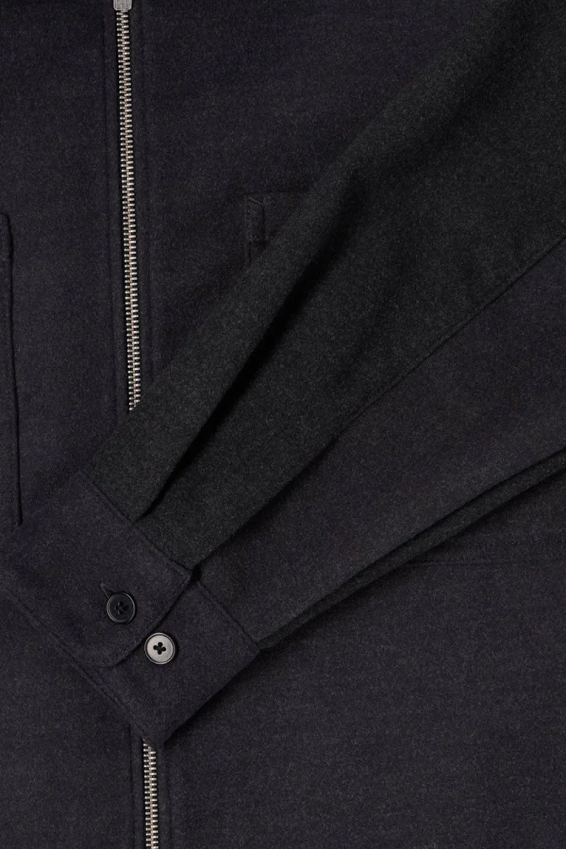 Edwin Snug Overshirt (Dark Grey Marl) - Image 8