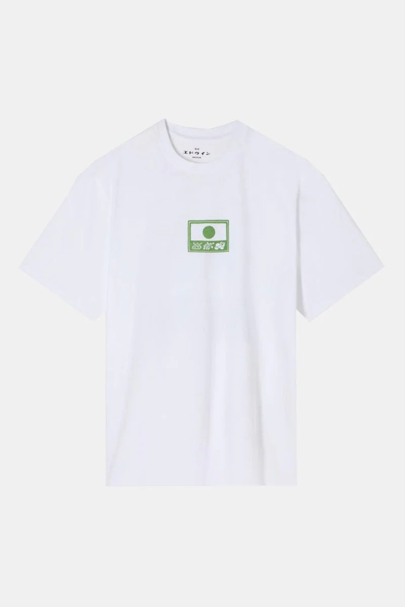 Edwin Staff T-Shirt (White) - Image 3