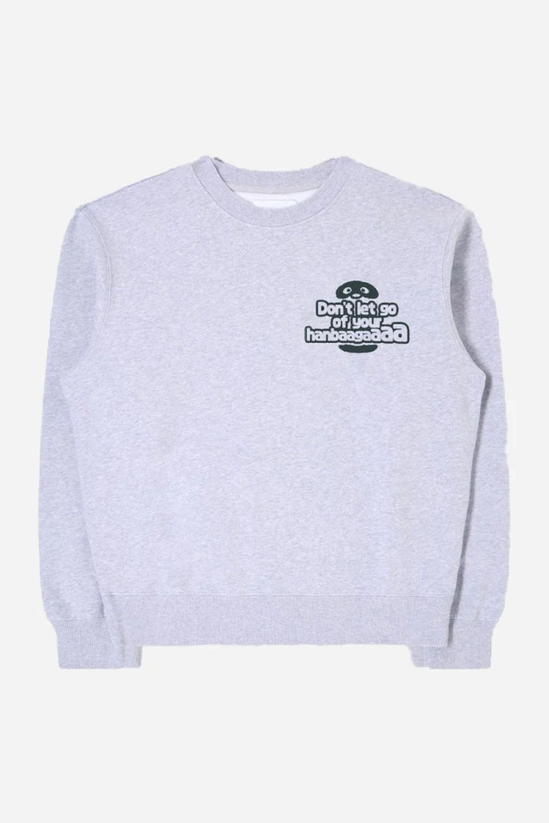 Edwin Tanuki Sweat Sweat (Grey Marl) - Image 3