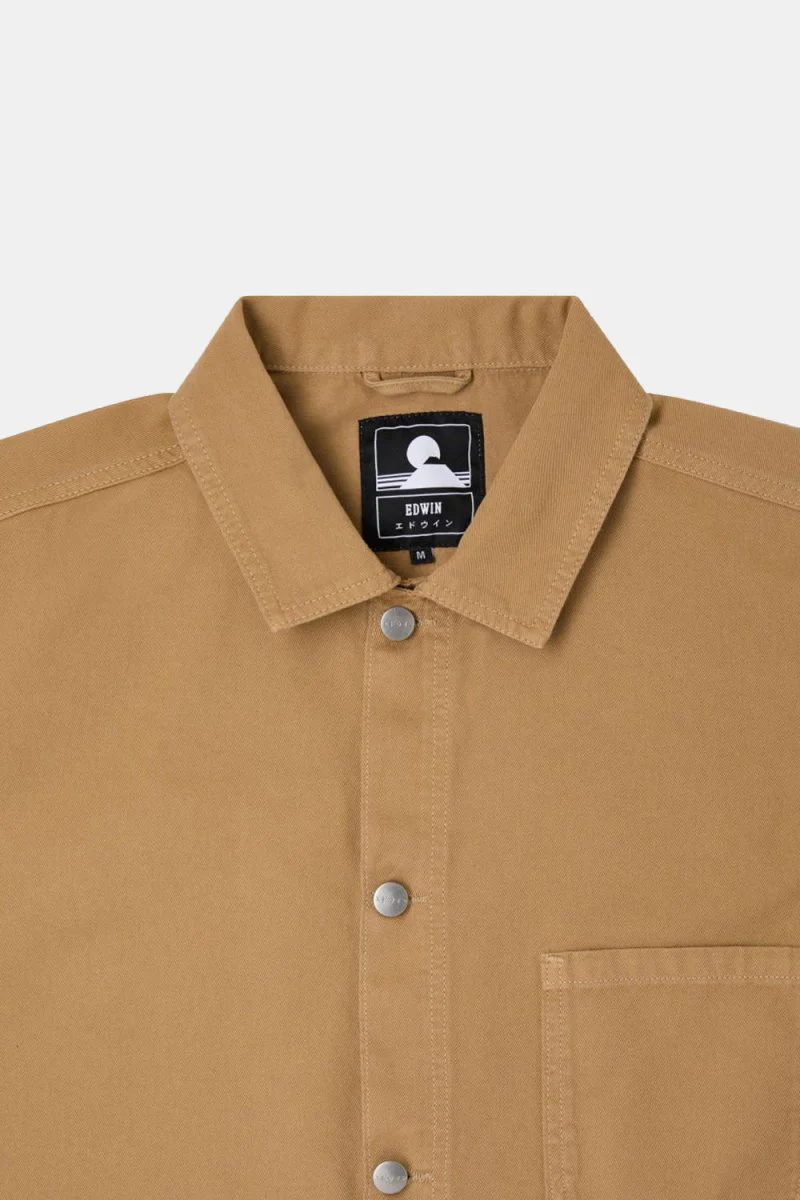 Edwin Trembley Jacket PFD Twill (Kelp Brown) - Image 5