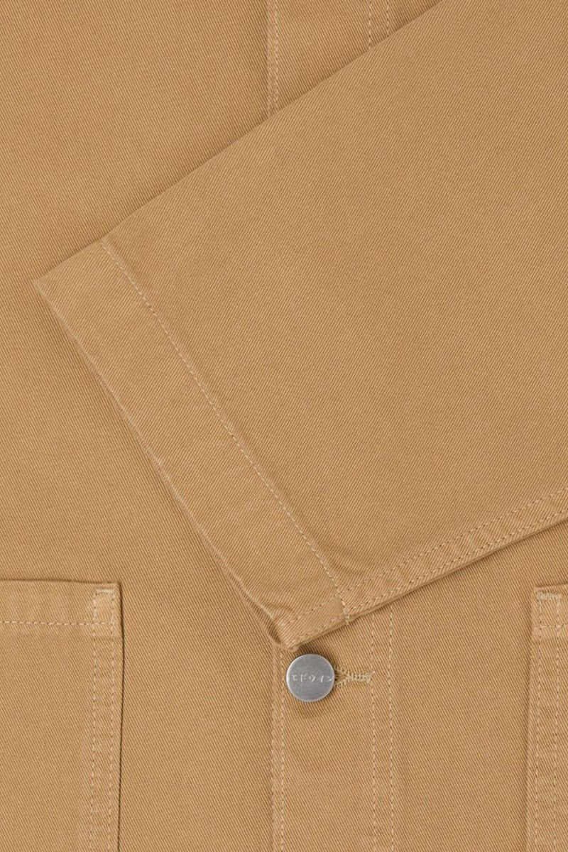 Edwin Trembley Jacket PFD Twill (Kelp Brown) - Image 7