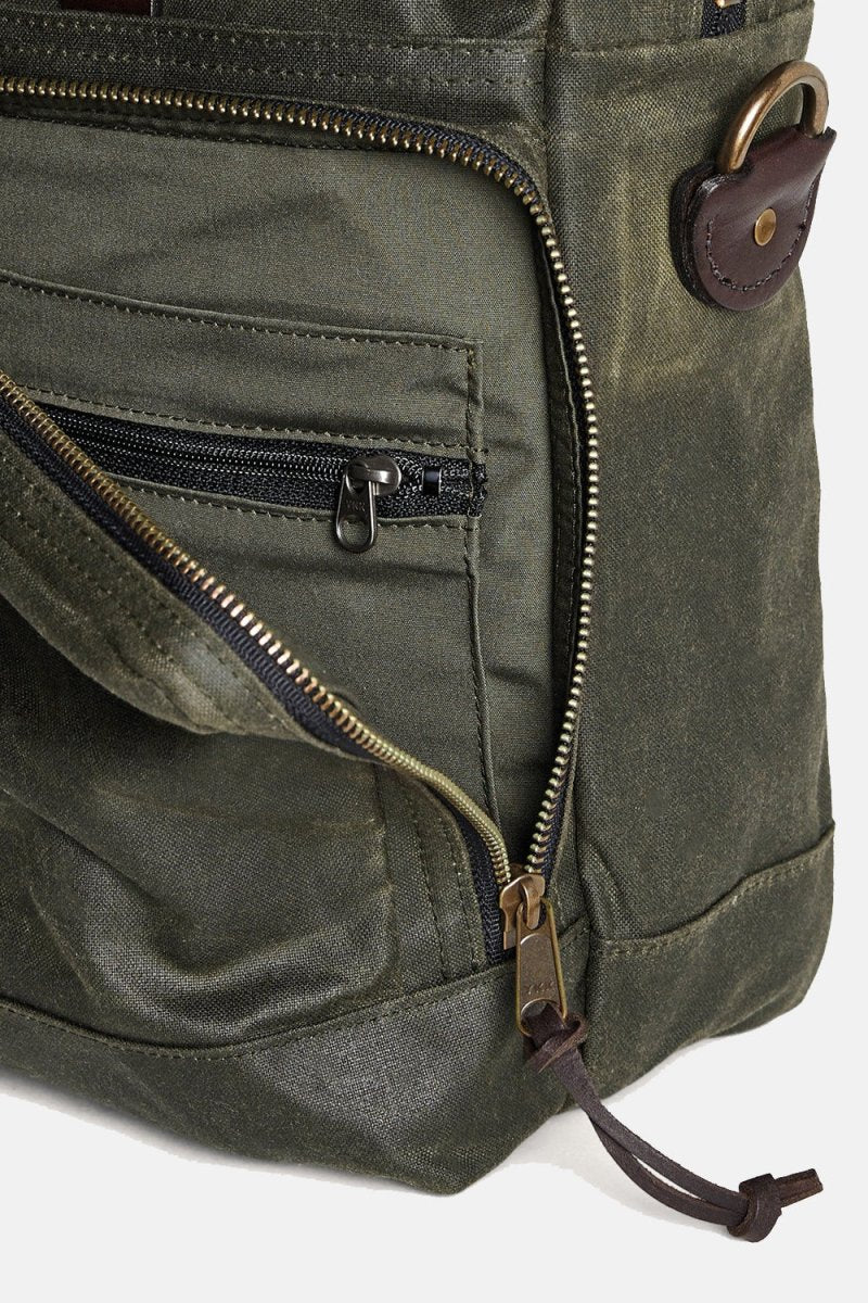 Filson 24-Hour Hour Tin Cloth Briefcase (Otter Green) - Image 7