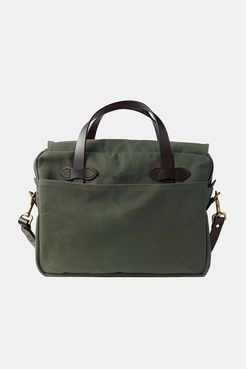 Filson Rugged Twill Original Briefcase (Otter Green) - Image 2