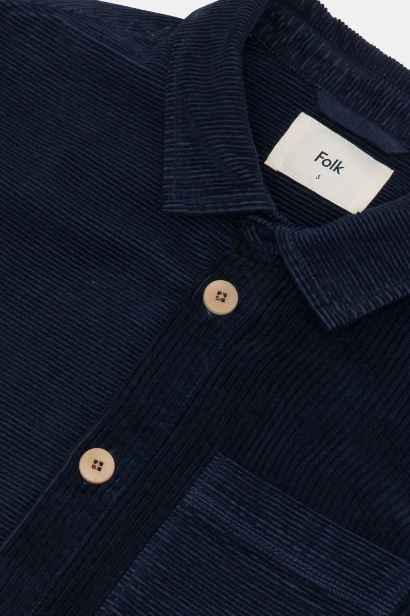Folk Assembly Worker Jacket (Navy Cord Mix) - Image 7