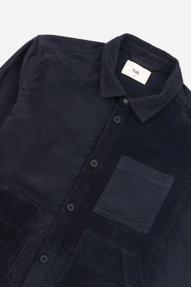 Folk Assembly Worker Jacket (Soft Black Cord Mix) - Image 2