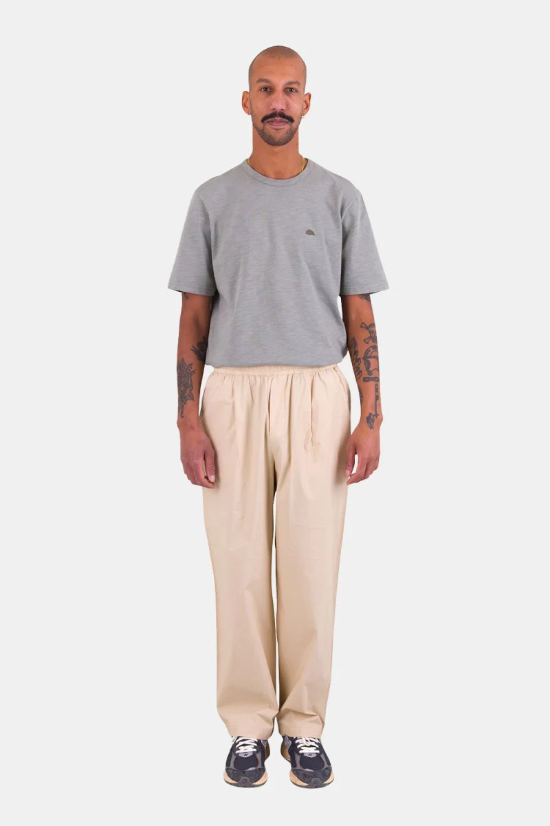 Folk Drawcord Loose Trouser (Light Stone) - Image 10