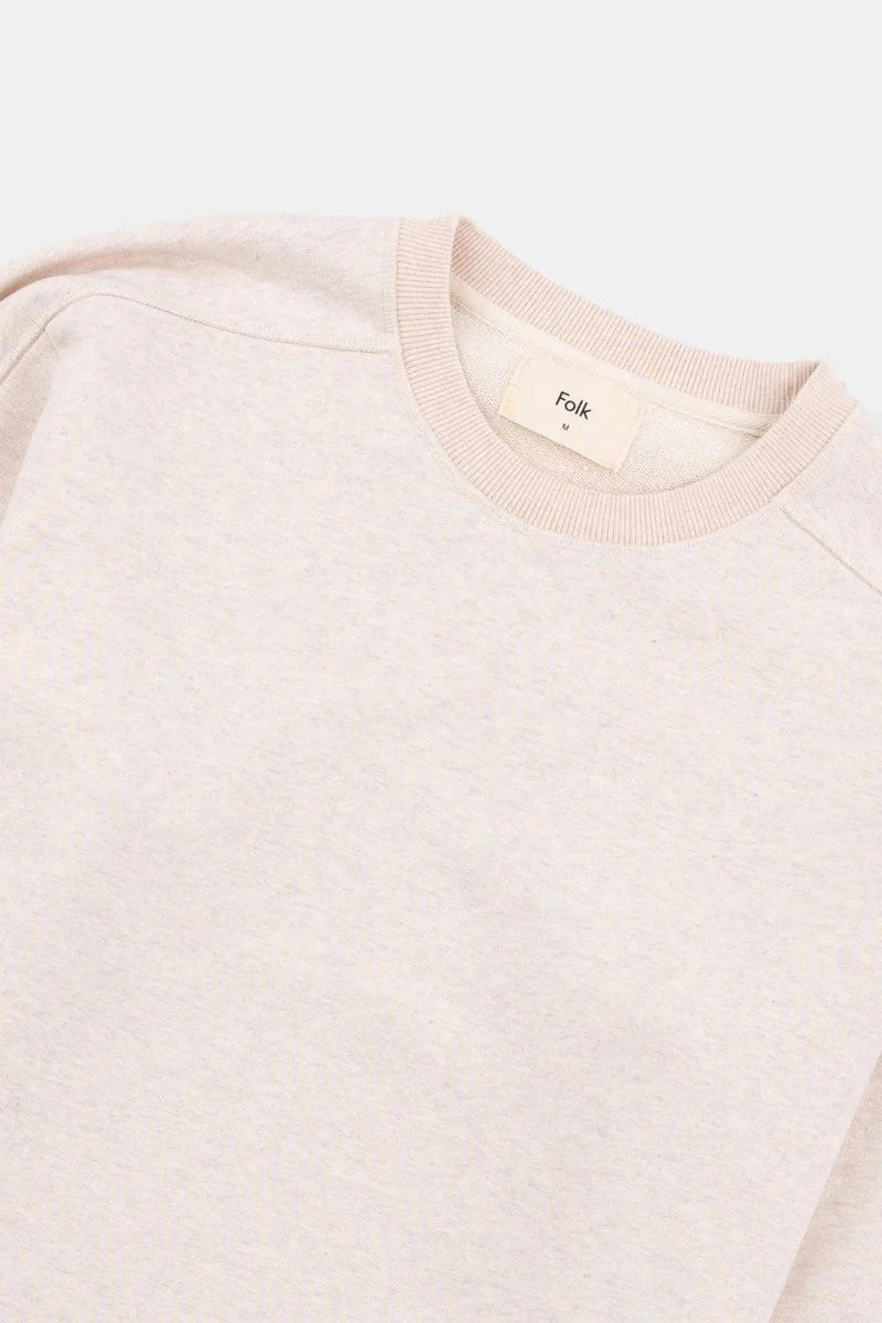 Folk Prism Sweatshirt (Ecru Melange) - Image 2