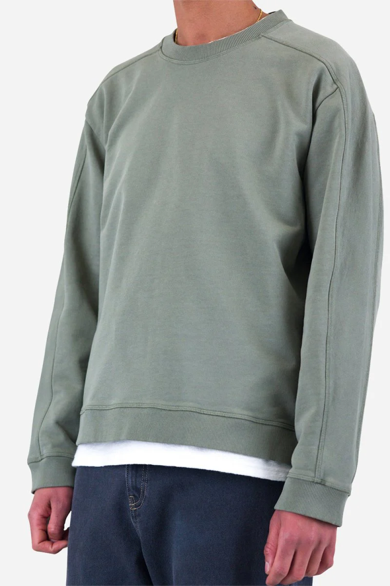 Folk Prism Sweatshirt (Light Sage)
