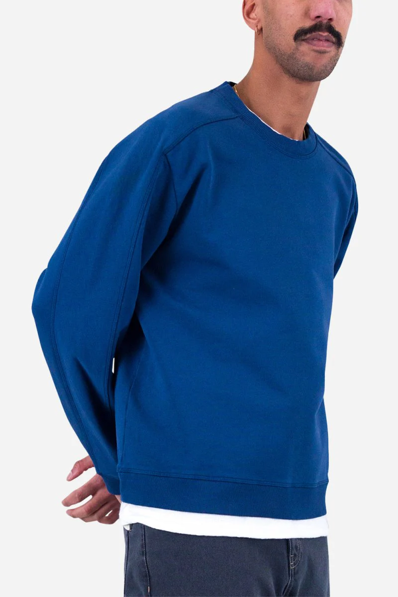 Folk Prism Sweatshirt (Mid Navy)