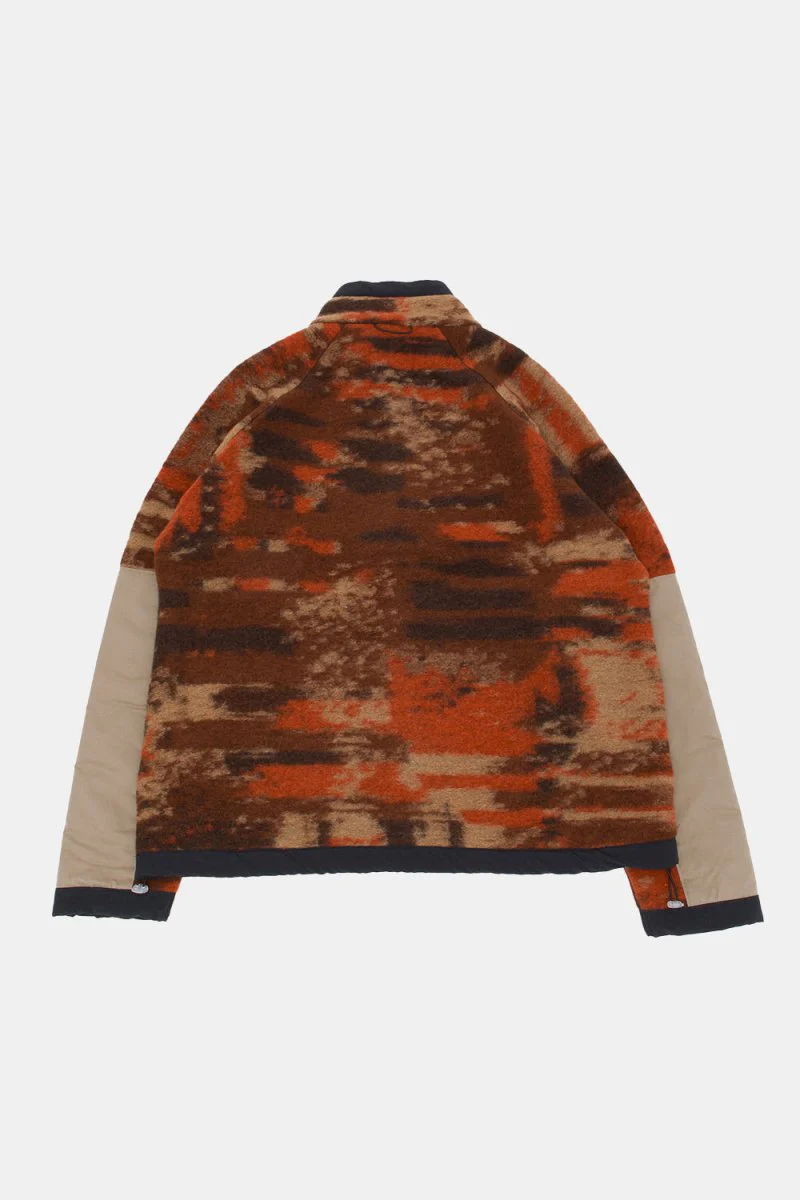 Folk Signal Fleece (Rust Multi Jacquard) - Image 3