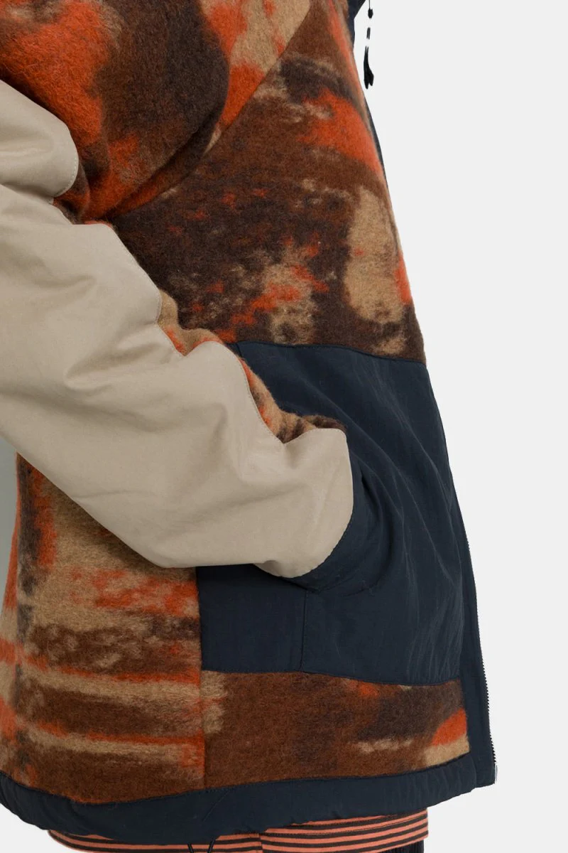 Folk Signal Fleece (Rust Multi Jacquard) - Image 5