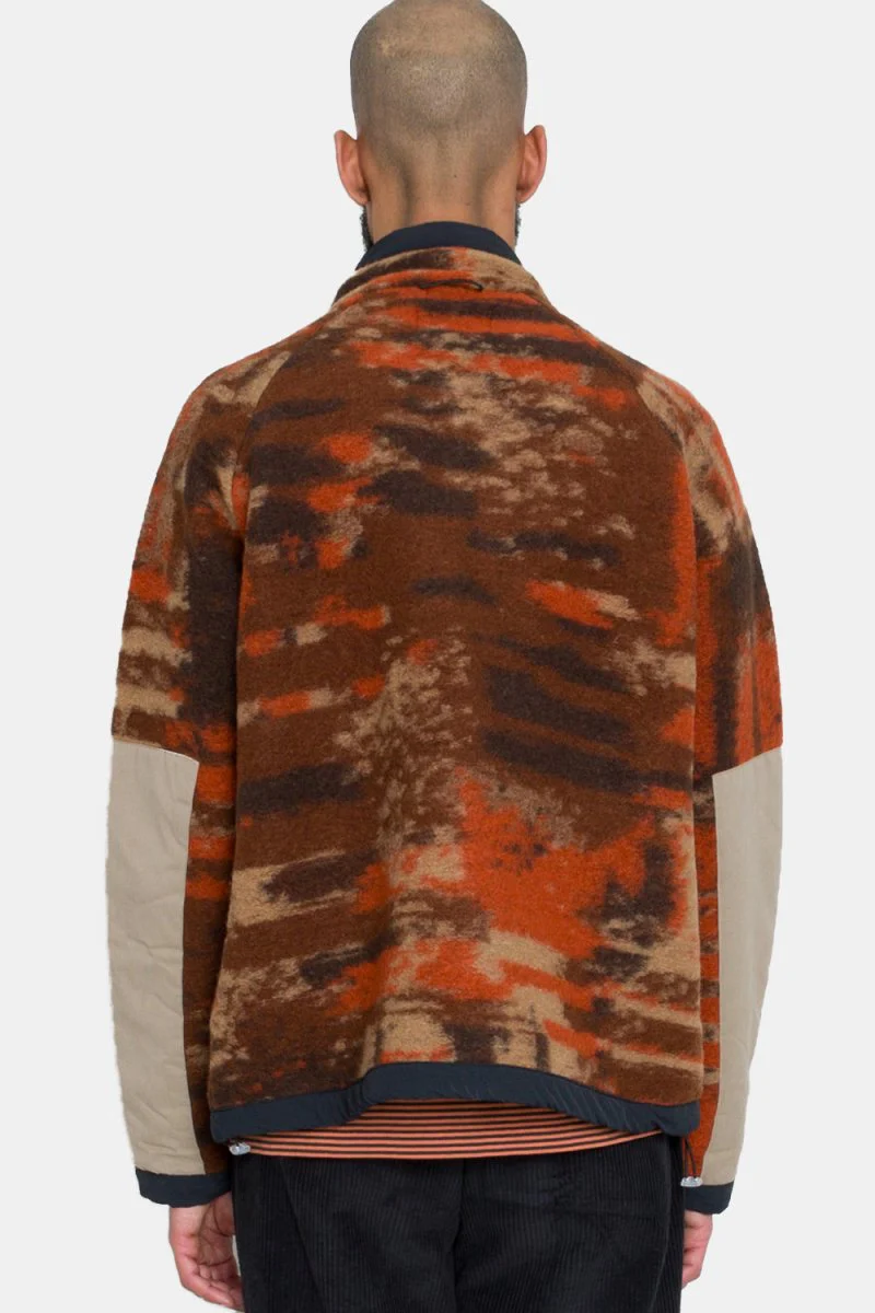 Folk Signal Fleece (Rust Multi Jacquard) - Image 7