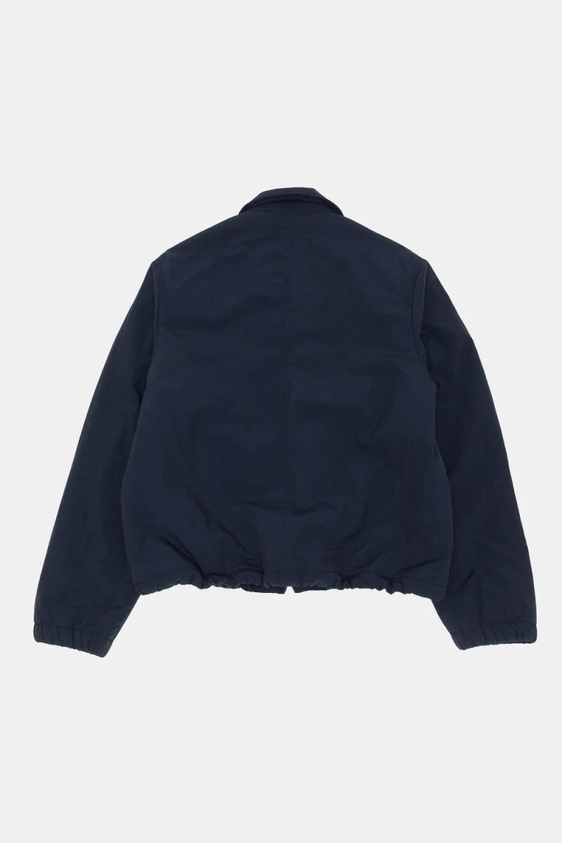 Folk Wadded Bomber Jacket (Navy Ripstop Nylon) - Image 3