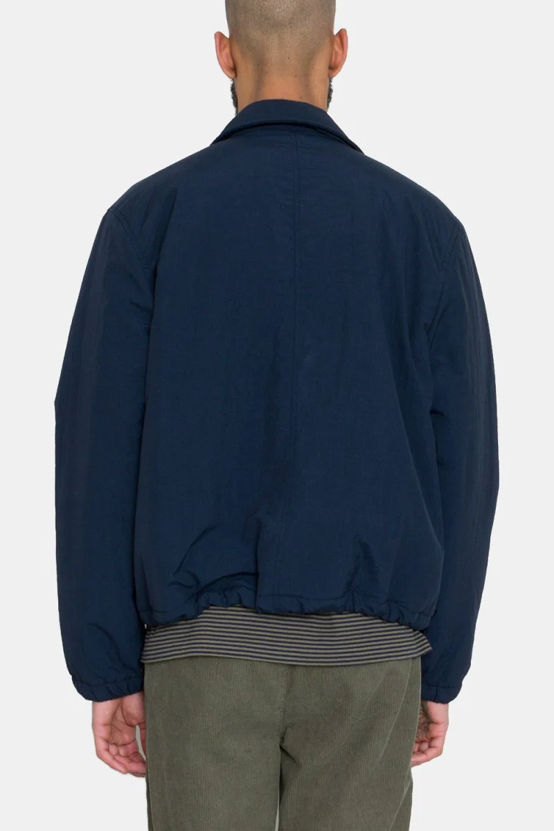 Folk Wadded Bomber Jacket (Navy Ripstop Nylon) - Image 9
