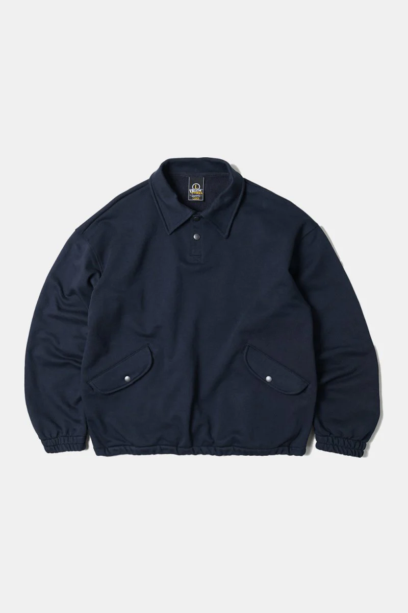 Frizmworks Banding Snap Sweatshirt (Navy) - Image 2