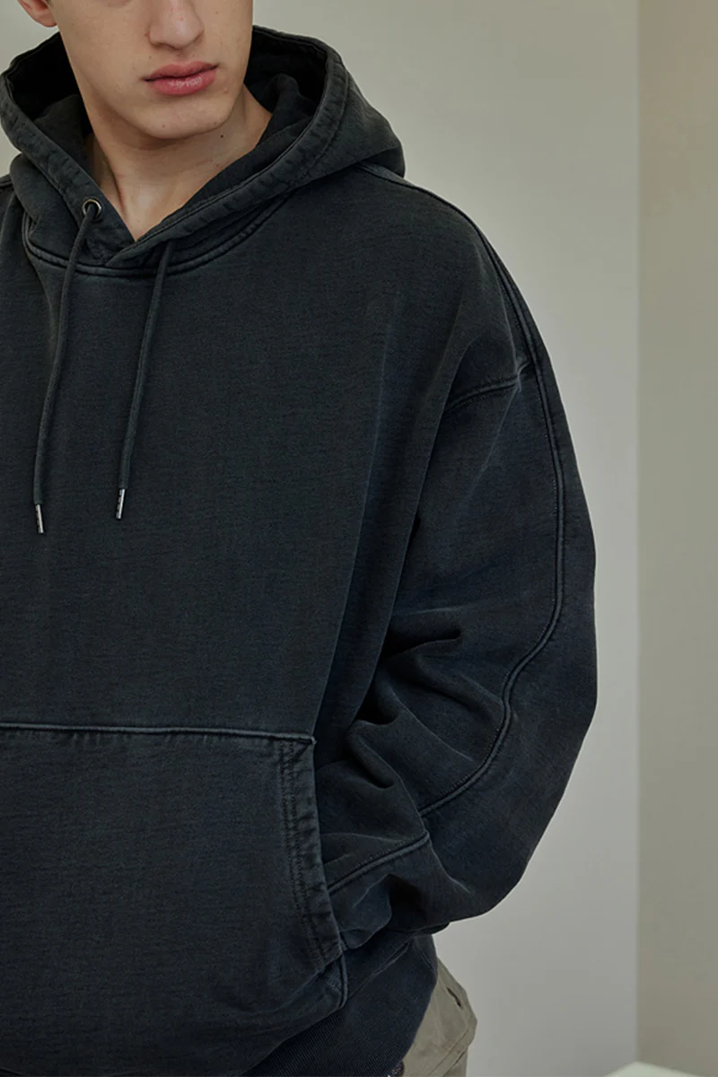 Frizmworks OG Pigment Dyeing Hoodie (Charcoal) - Image 5
