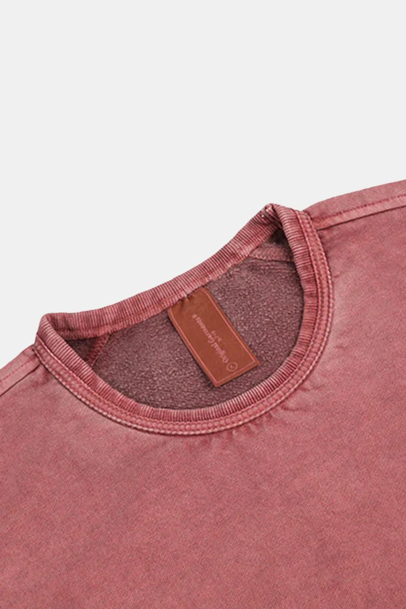 Frizmworks OG Pigment Dyeing Sweatshirt (Pink) - Image 8