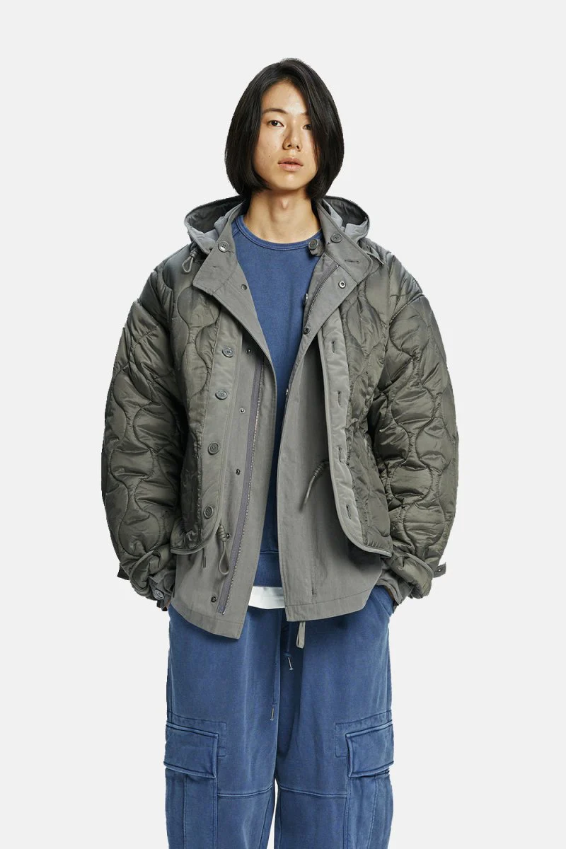 Frizmworks Oscar Fishtail 2 in 1 Jacket (Grey) - Image 6