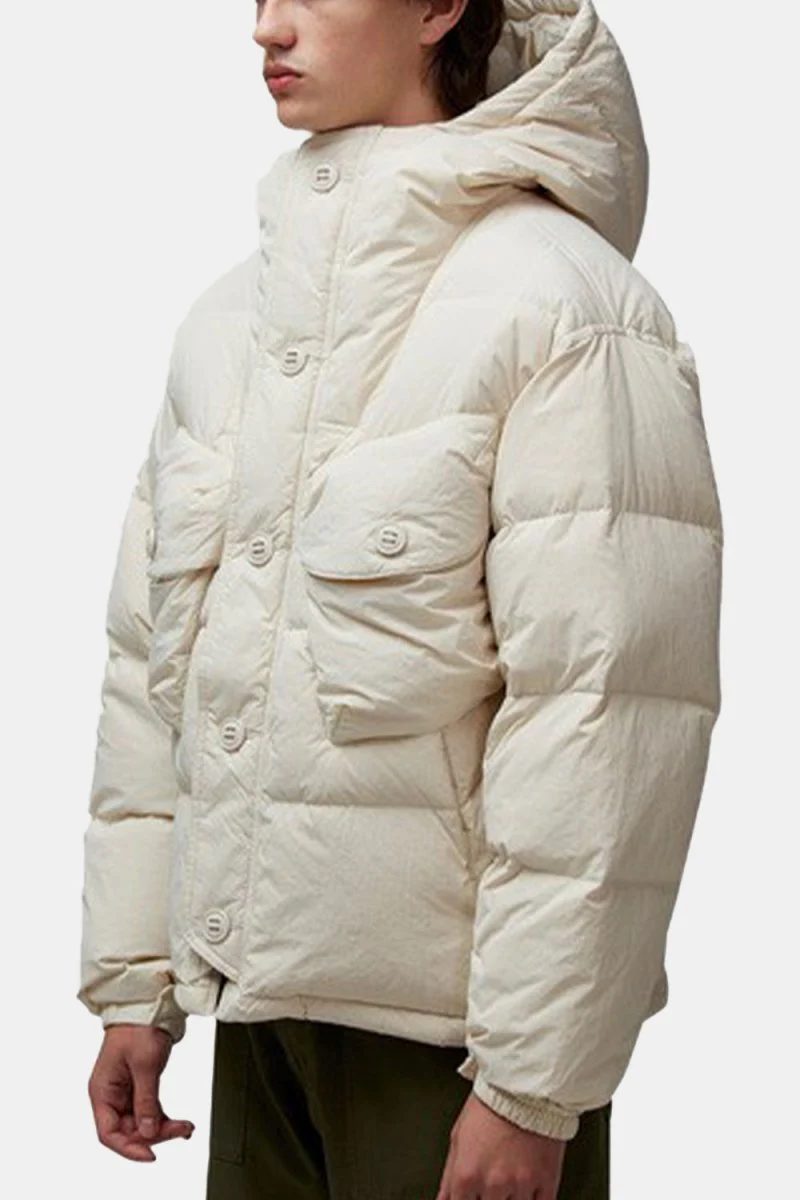 Frizmworks Smock Puffer Down Parka (Cream) - Image 2
