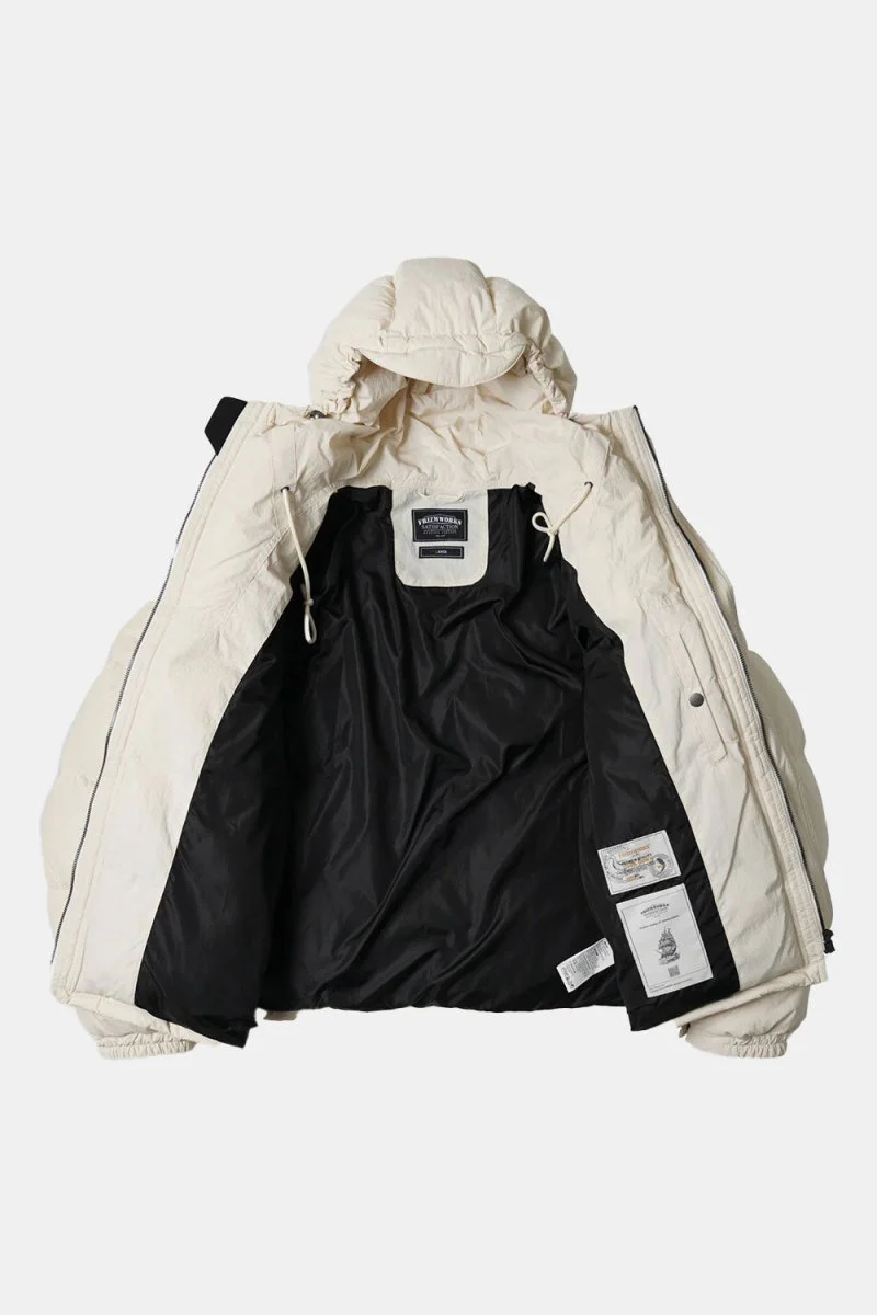 Frizmworks Smock Puffer Down Parka (Cream) - Image 7