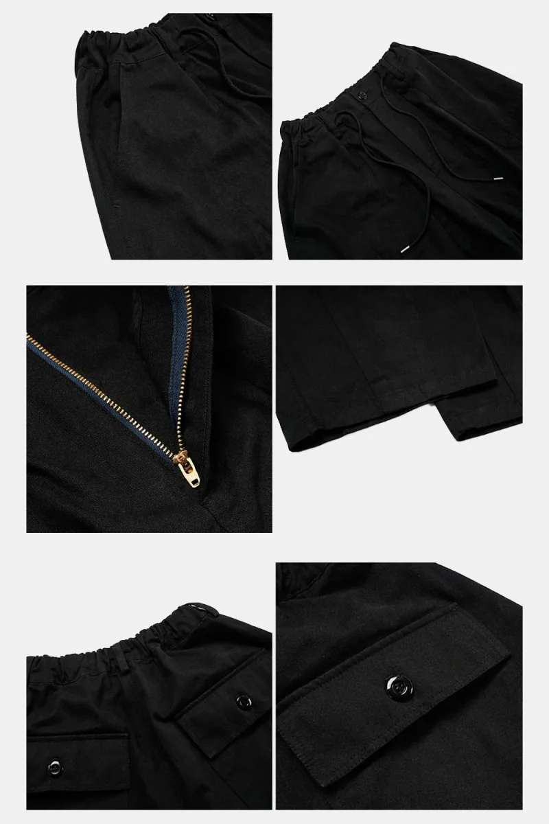 Frizmworks Twill Balloon Pants (Black) - Image 4