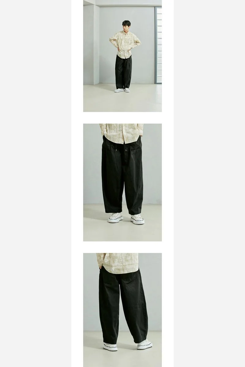Frizmworks Twill Balloon Pants (Black) - Image 5