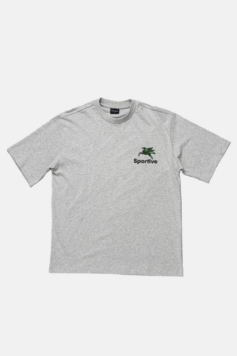 Goodies Sportive Vigore Pegasus T-Shirt (Grey)