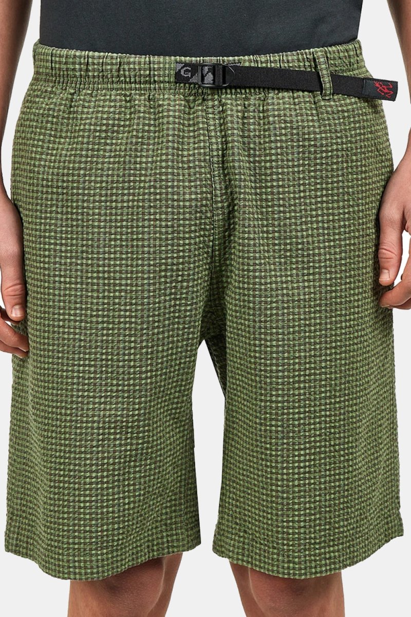 Gramicci O.G. Micro Plaid Seersucker G-Short (Mint) - Image 6