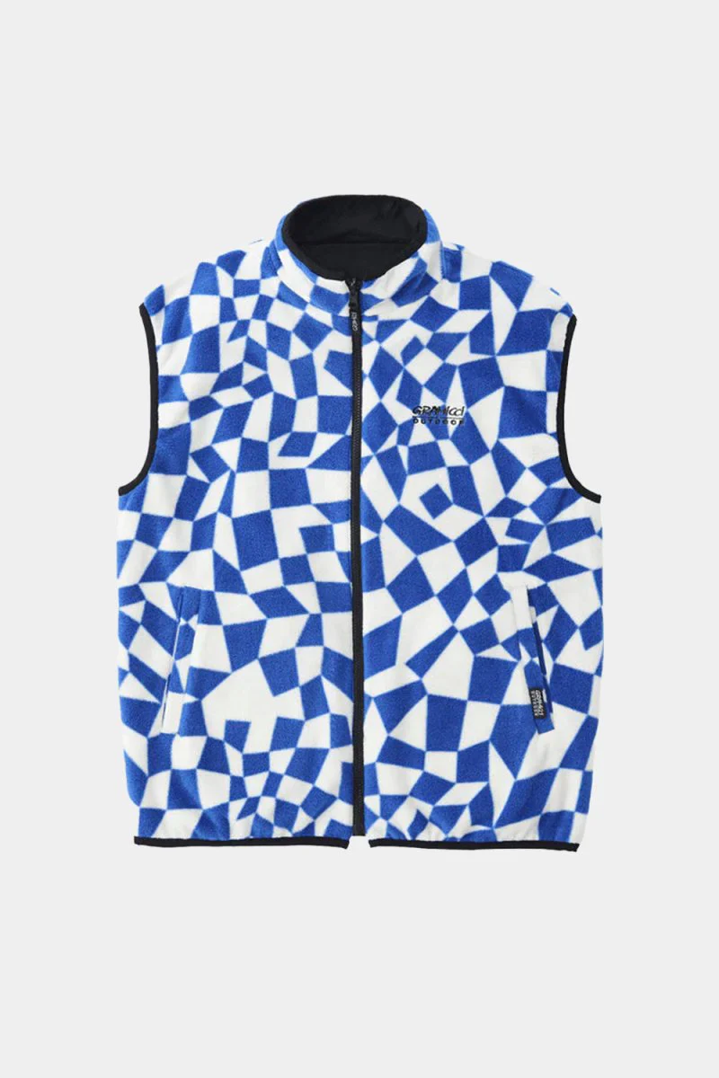 Gramicci Reversible Vest (Blue Check) - Image 2