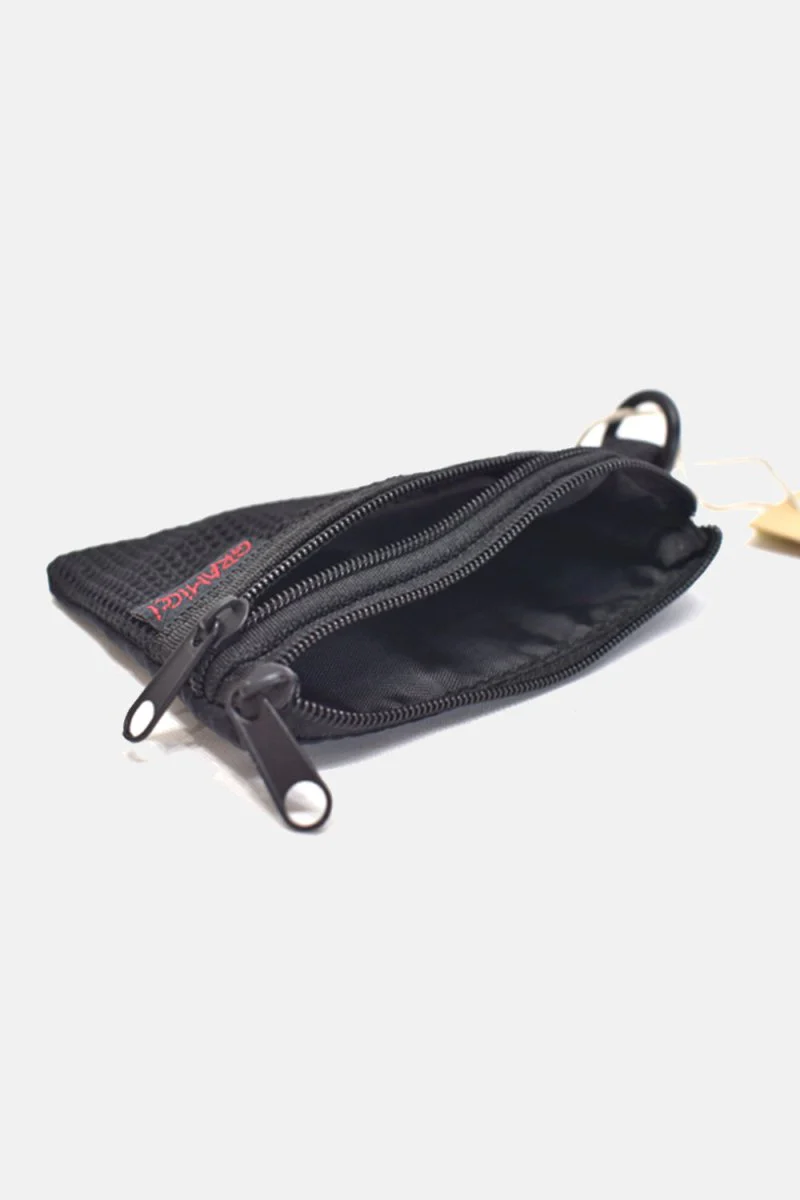 Gramicci Utility Ripstop Mesh Zip Wallet (Black) - Image 3