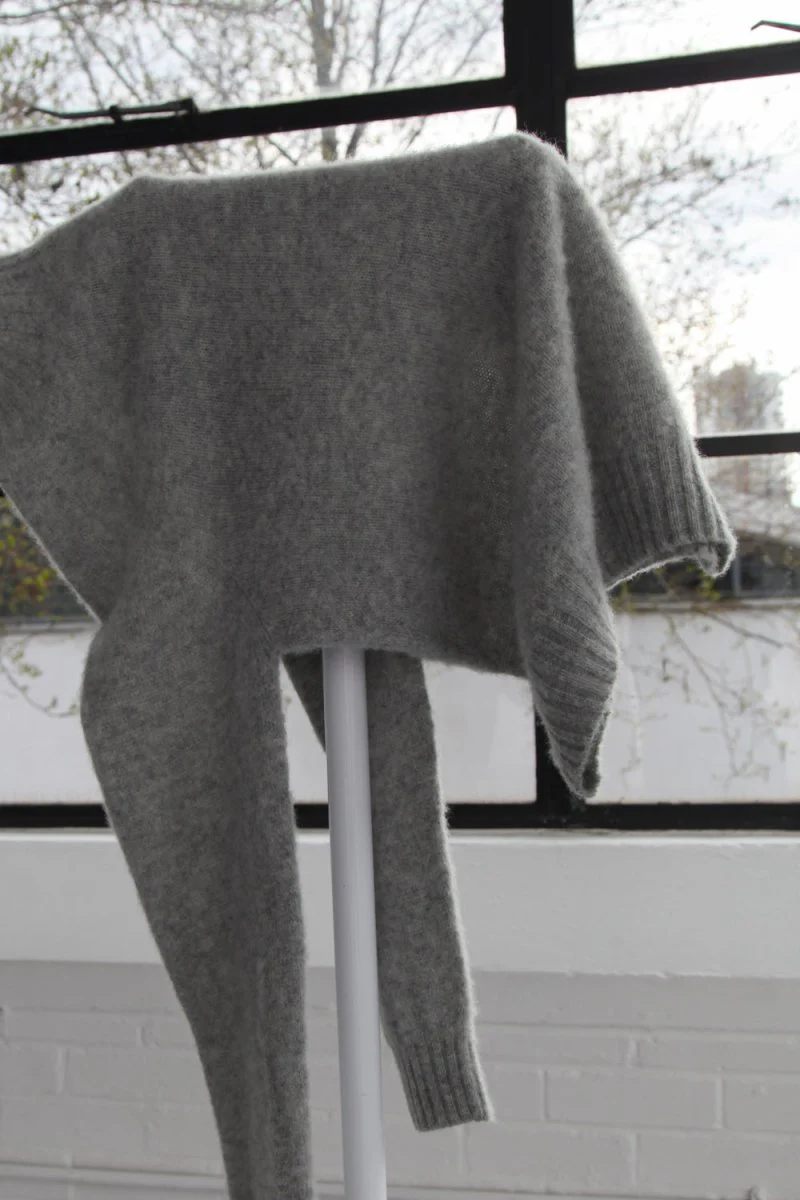Half Dozen Shaggy Double-Brushed High Neck Crew (Silver Grey) - Image 22