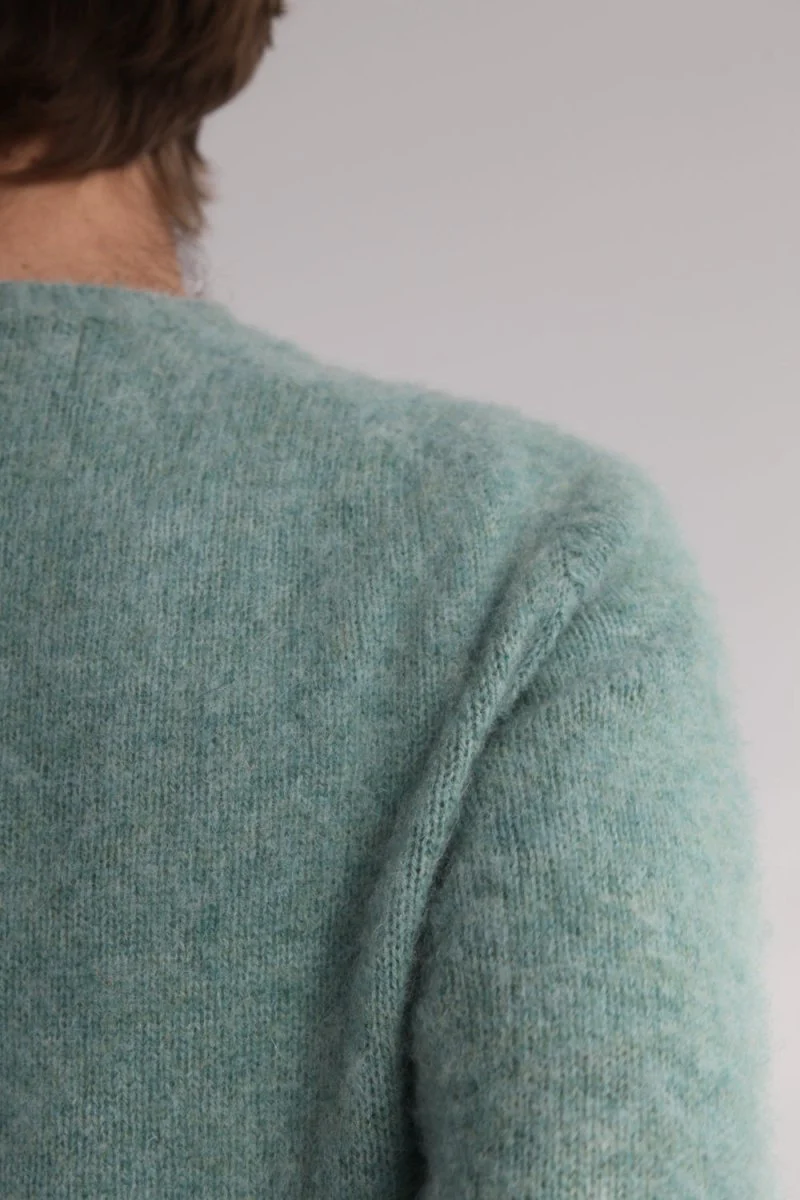 Half Dozen Super Soft Double Brushed Crew Neck (Sea Pearl) - Image 9