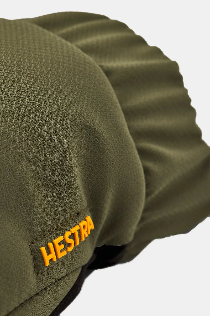 Hestra Axis Weather-resistant Breathable Gloves (Olive) - Image 2