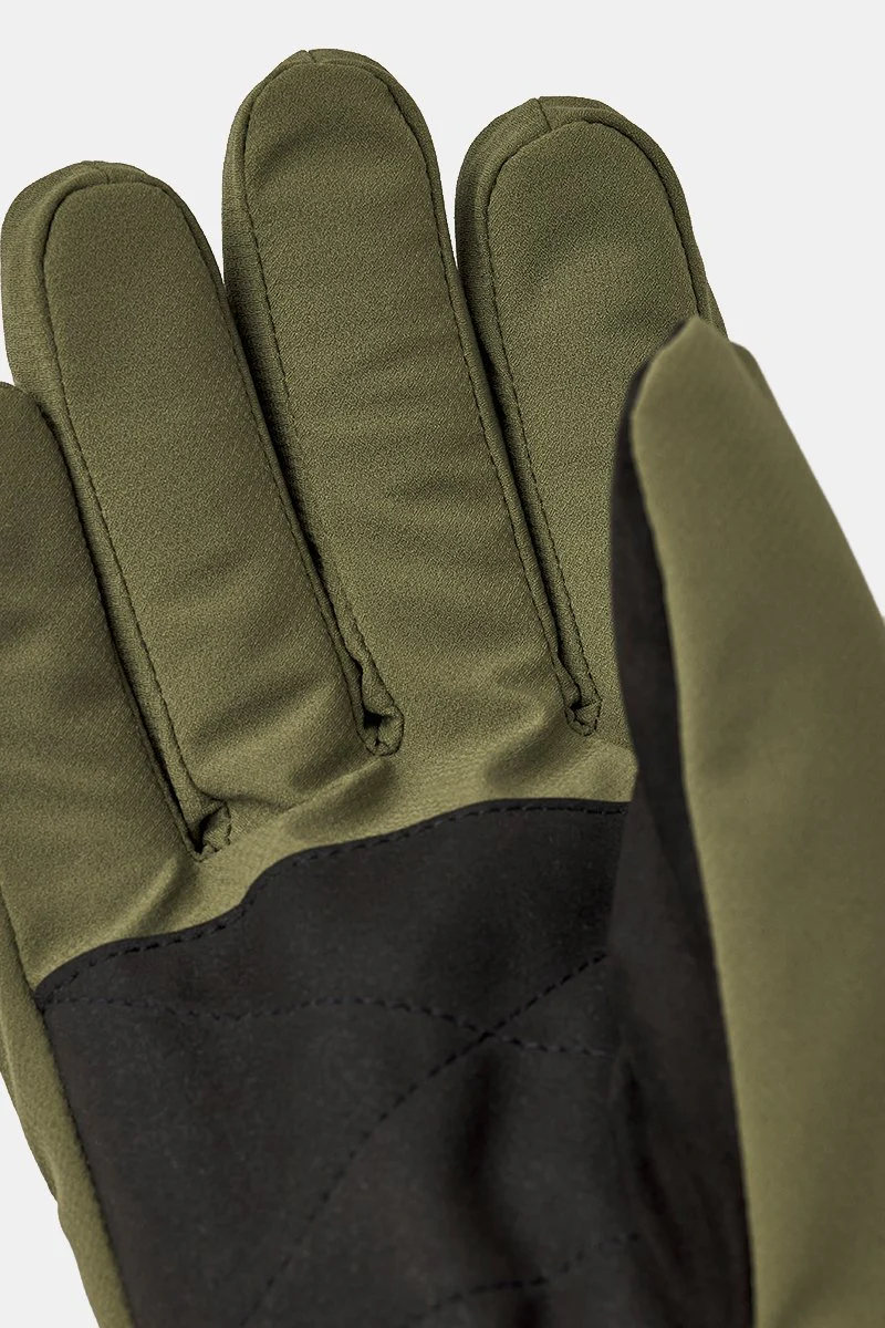 Hestra Axis Weather-resistant Breathable Gloves (Olive) - Image 4