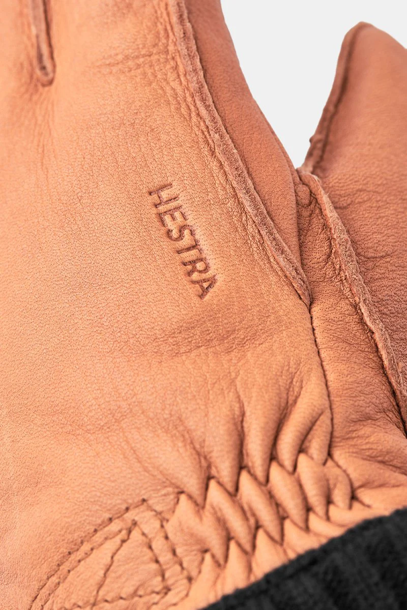 Hestra Deerskin Primaloft Rib Gloves (Cork) - Image 2