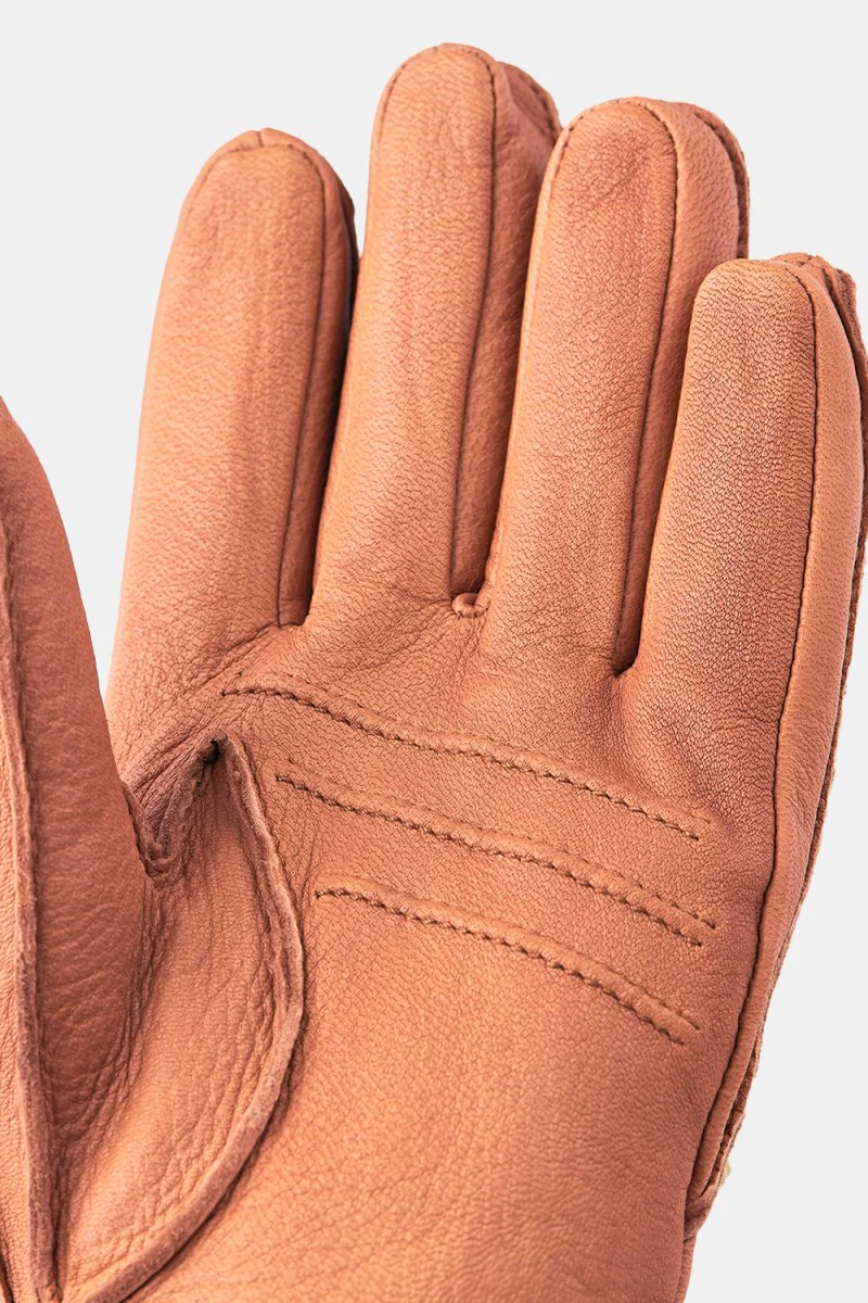 Hestra Deerskin Primaloft Rib Gloves (Cork) - Image 3