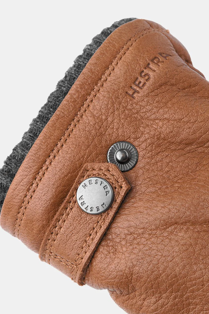 Hestra Leather Utsjö Gloves (Cork) - Image 4
