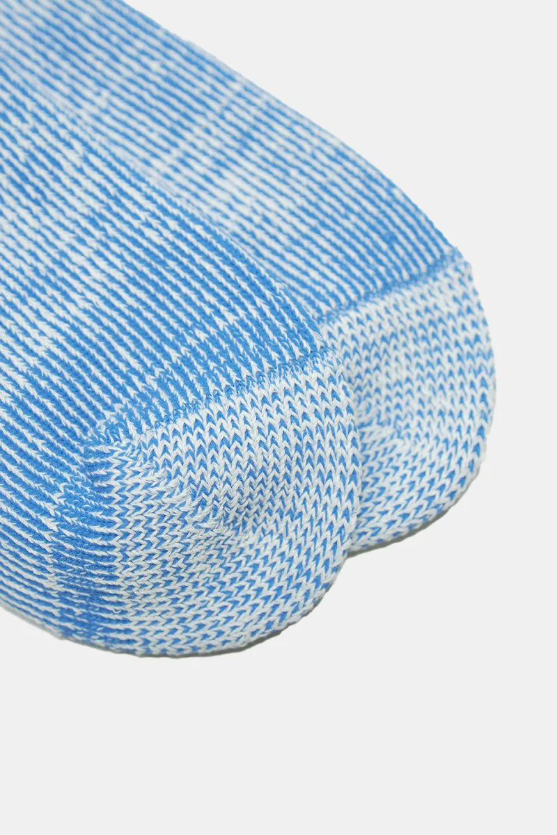 Kinari Skater Plating Crew Socks (Blue) - Image 2