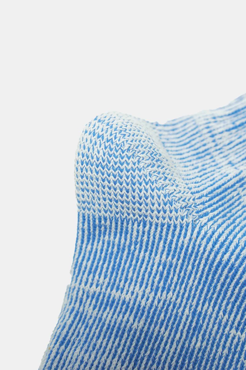 Kinari Skater Plating Crew Socks (Blue) - Image 3