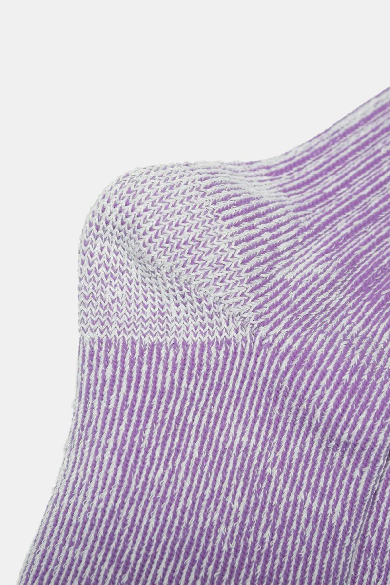 Kinari Skater Plating Crew Socks (Purple) - Image 6