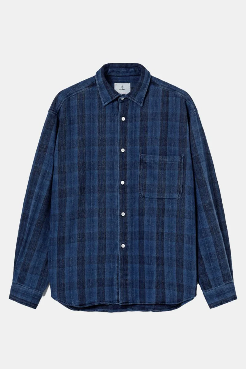 La Paz Carvalho Shirt (Indigo Checks)