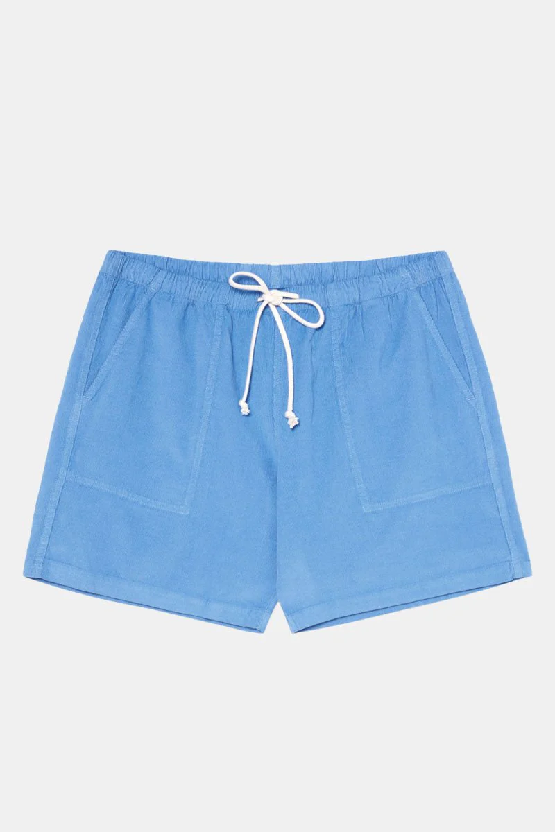 La Paz Formigal Baby Cord Beach Shorts (Azure) - Image 5