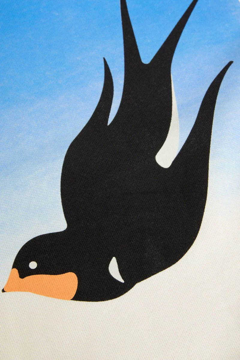 La Paz Xavier Classic Print Sweatshirt (Swallow Postcard) - Image 3