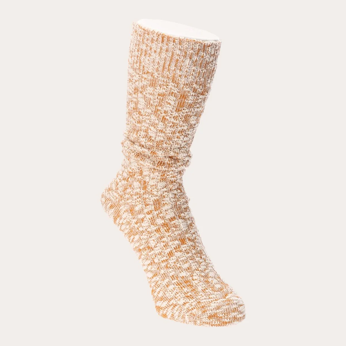 Anonymous Ism Light Weight Slub Crew Sock (Mustard) - Image 2