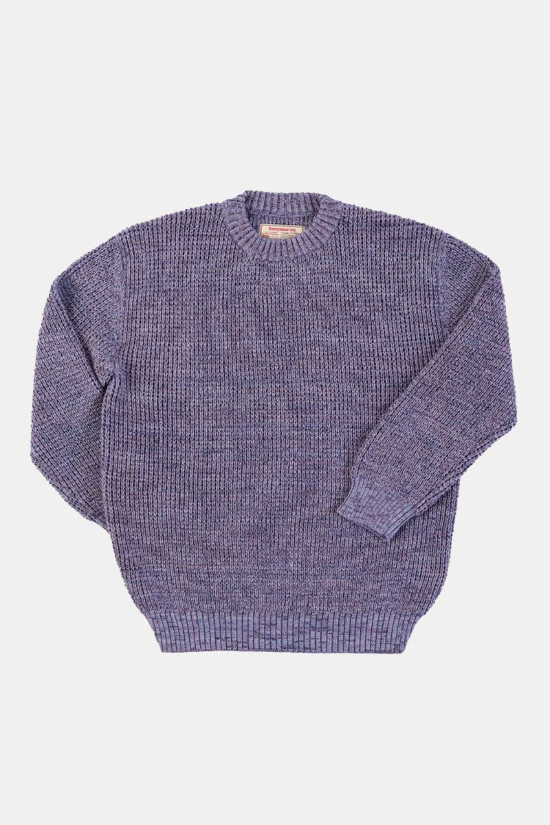 Anonymous Ism Mix Crew Neck Knit (Purple/Blue) - Image 2
